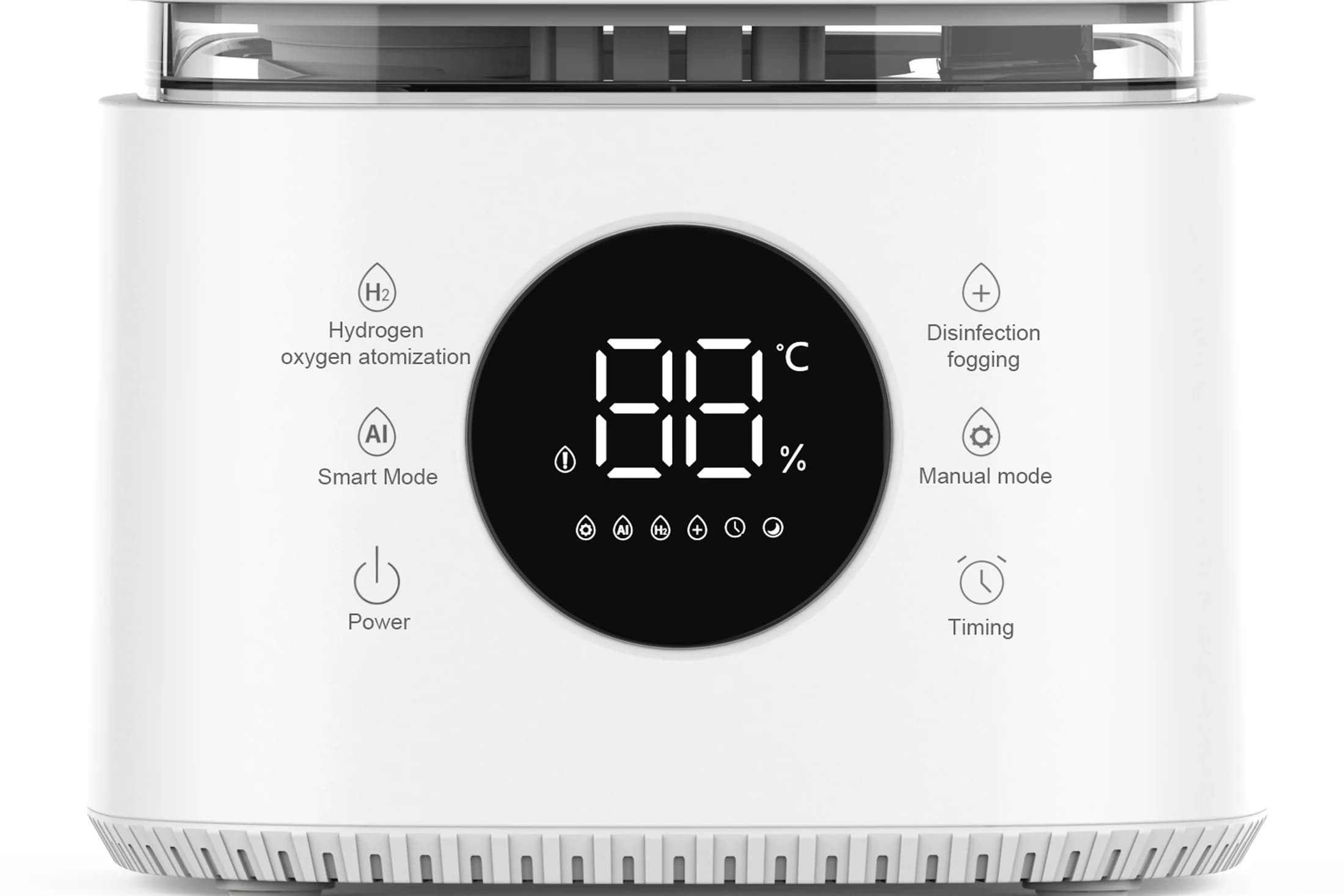 IntelliCare humidity, temperature, and air-care controls