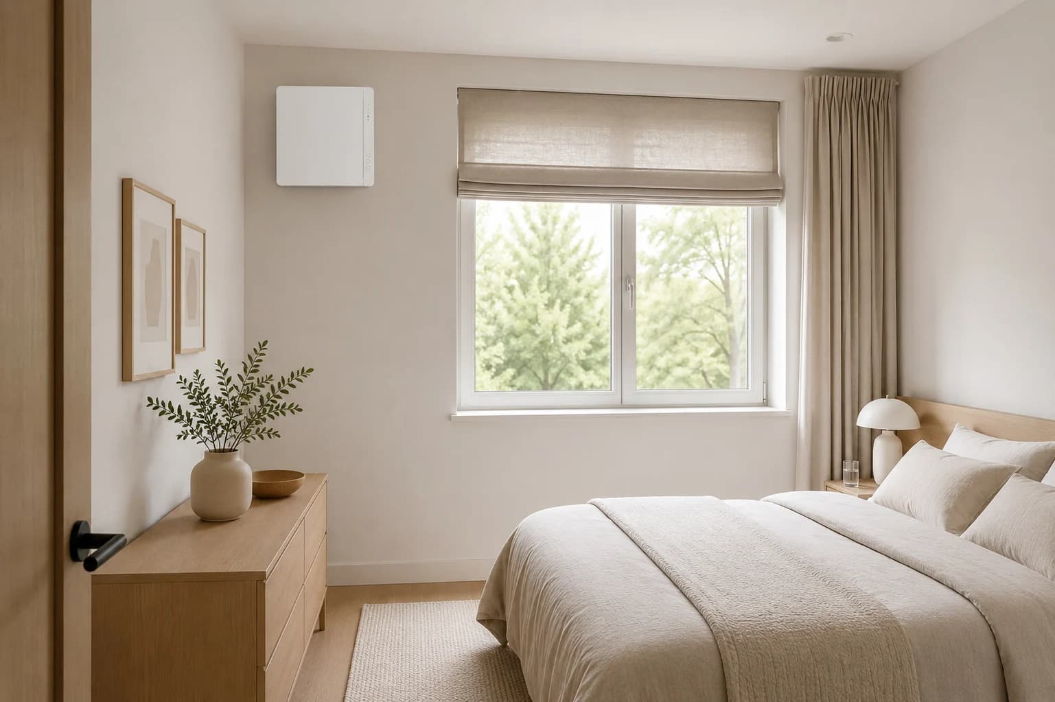 IntelliFlow installed inside a bedroom