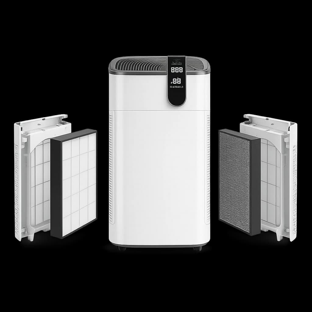 IntelliPower dual-filter system
