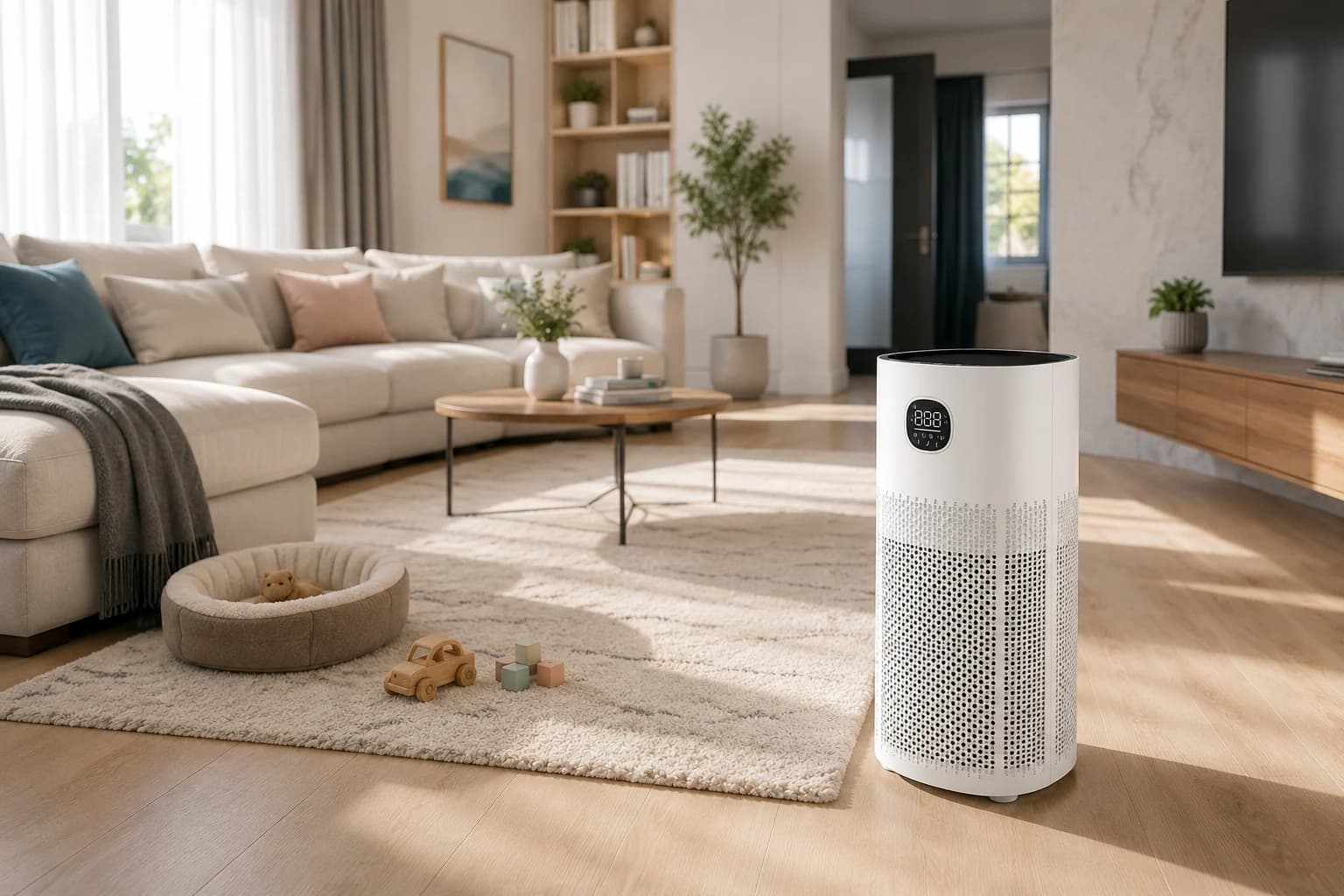 IntelliSmart in a shared living room
