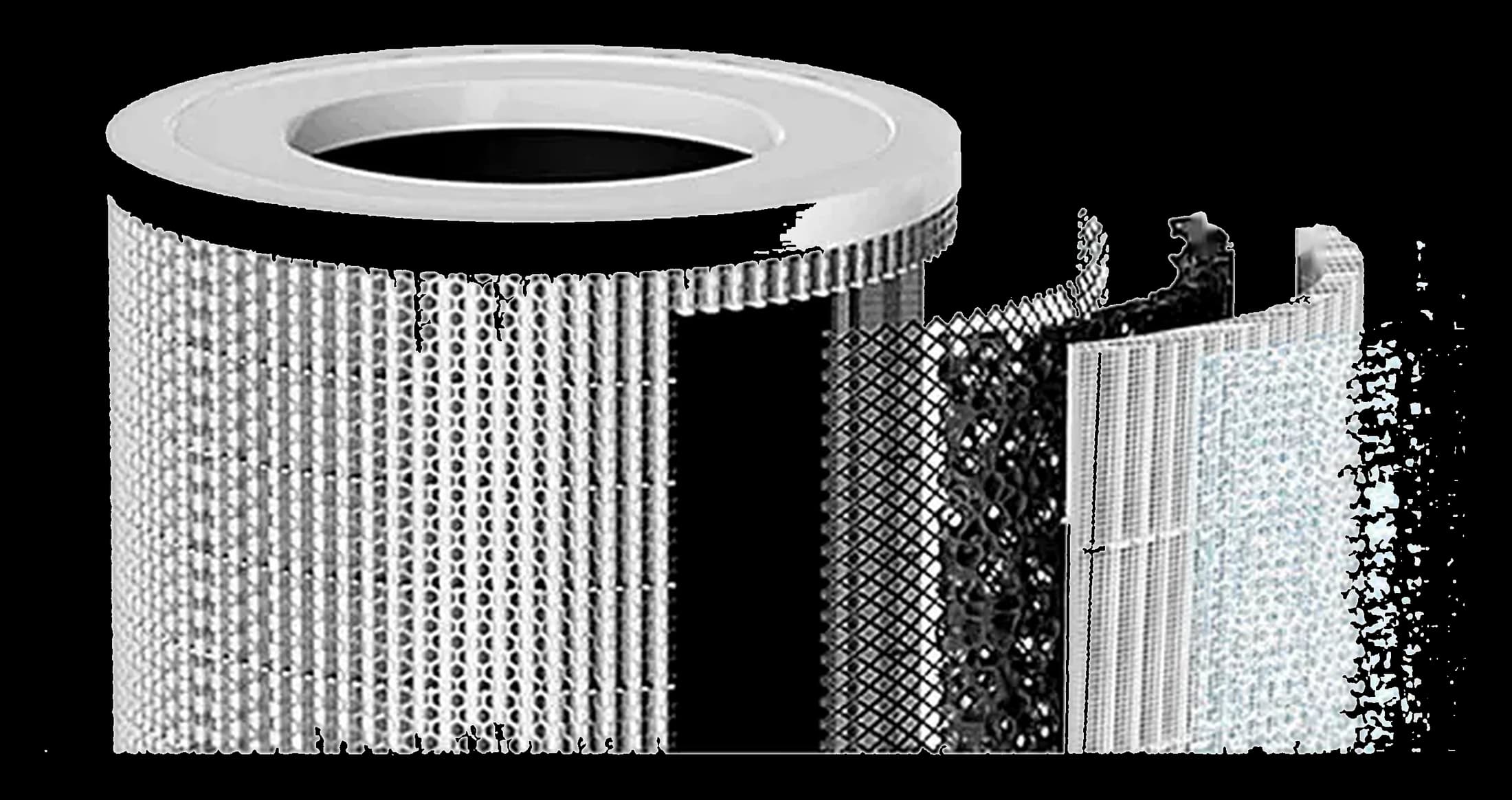 IntelliSmart annular filter construction